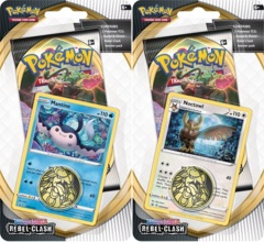 Pokemon SWSH2 Rebel Clash Checklane Blister Packs - Set of 2